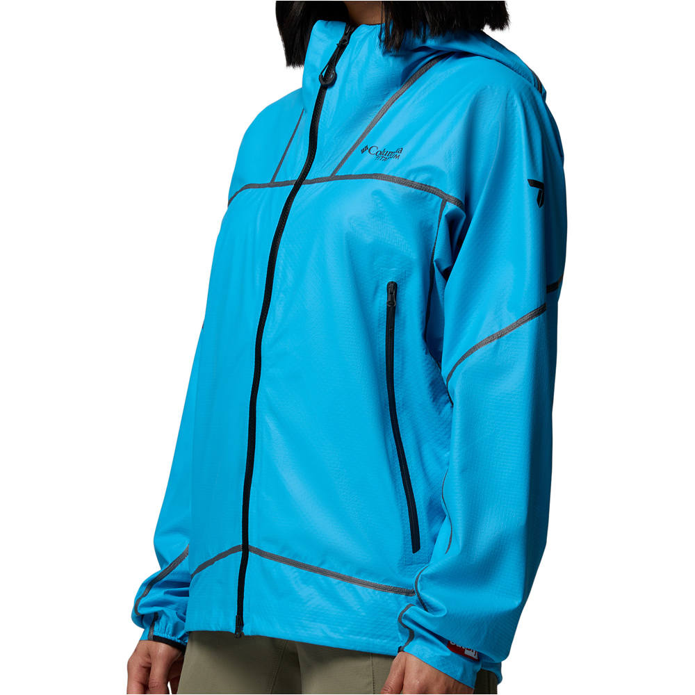 Columbia chaqueta impermeable insulada mujer Cassiar Pro ODX Shell vista detalle