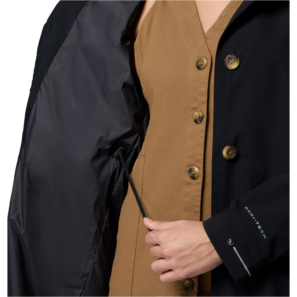 Columbia chaqueta impermeable mujer AmazeTrench Rain Jacket 06