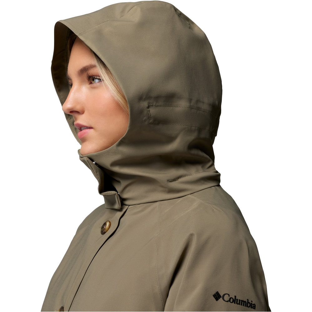 Columbia chaqueta impermeable mujer AmazeTrench Rain Jacket 07