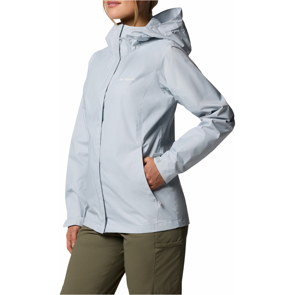 Columbia chaqueta impermeable mujer Arcadia II Jacket vista detalle