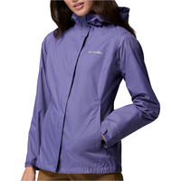 Columbia chaqueta impermeable mujer Arcadia II Jacket vista detalle