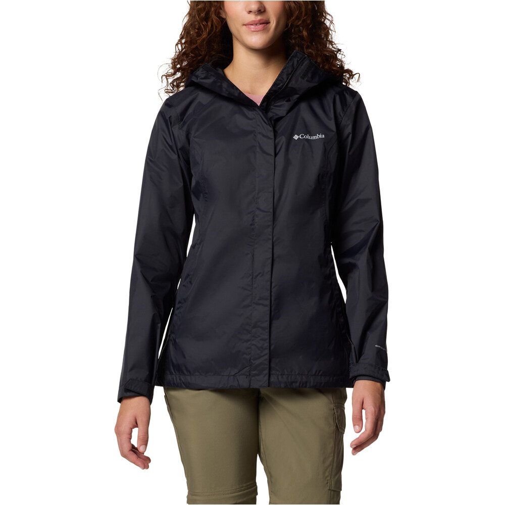 Columbia chaqueta impermeable mujer Arcadia II Jacket vista frontal