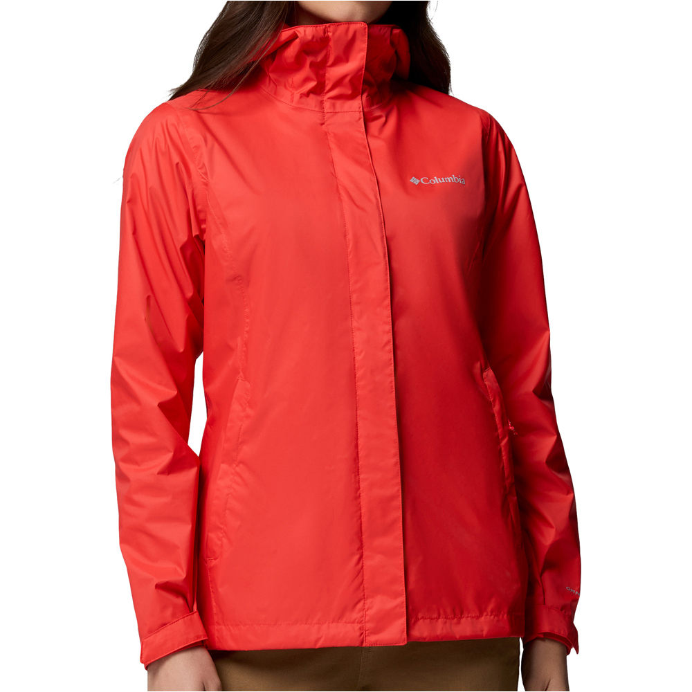 Columbia chaqueta impermeable mujer Arcadia II Jacket vista frontal