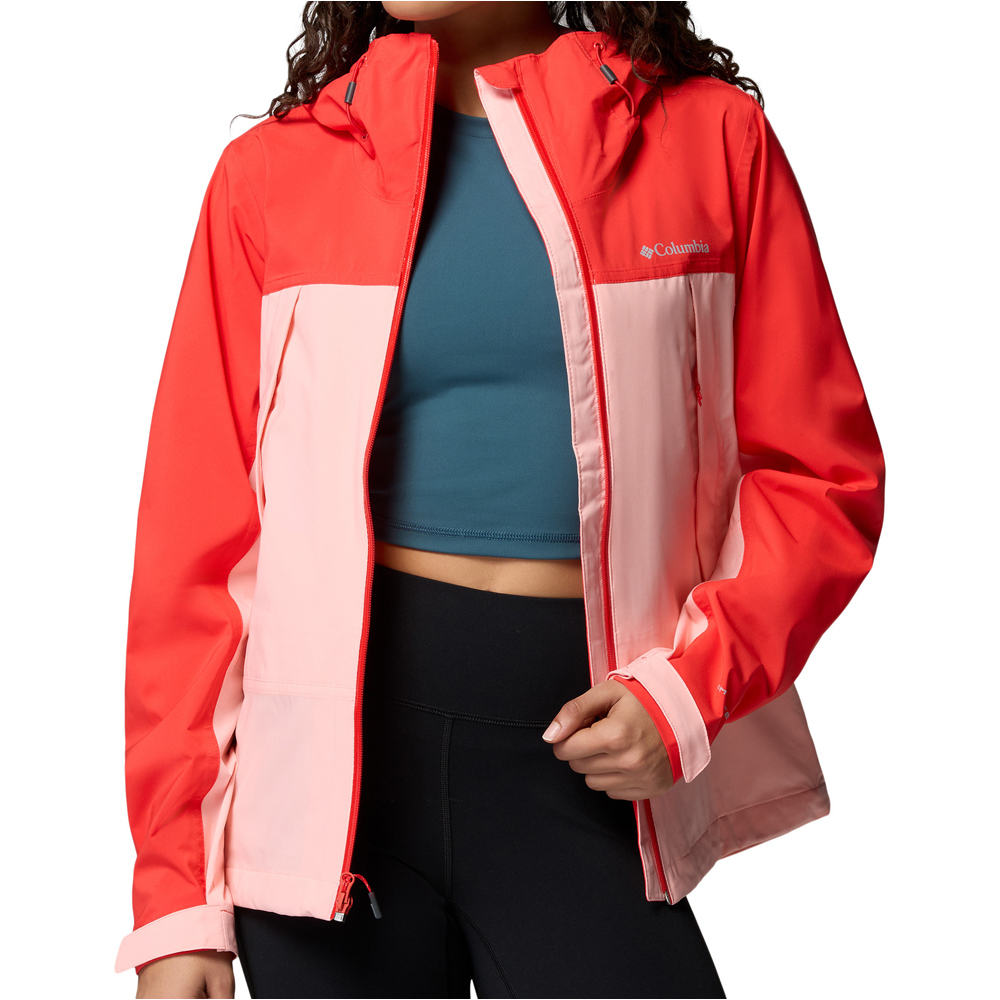 Columbia chaqueta impermeable mujer Boulder Falls Jacket 03