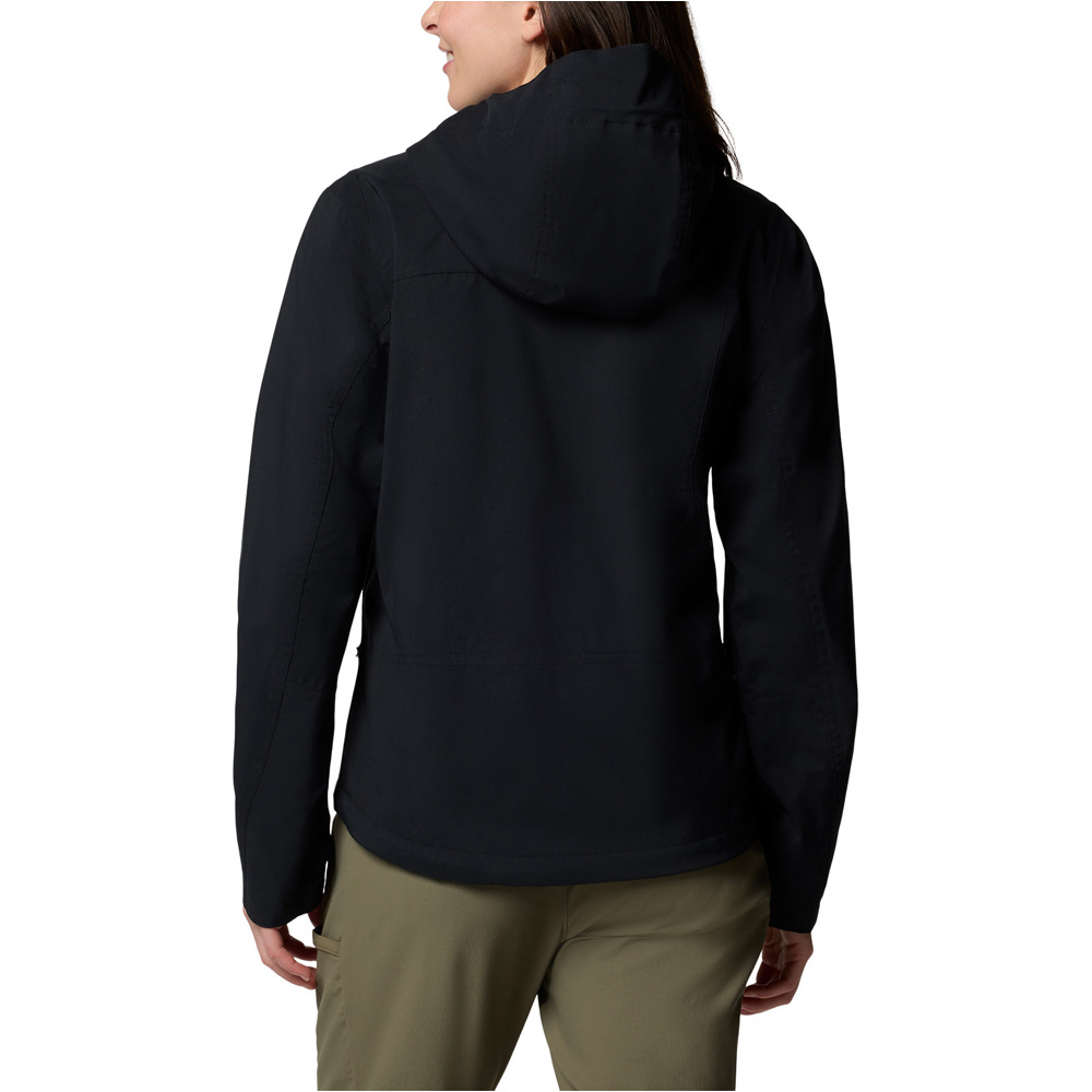 Columbia chaqueta impermeable mujer Boulder Falls Jacket vista trasera
