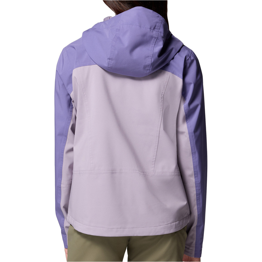 Columbia chaqueta impermeable mujer Boulder Falls Jacket vista trasera