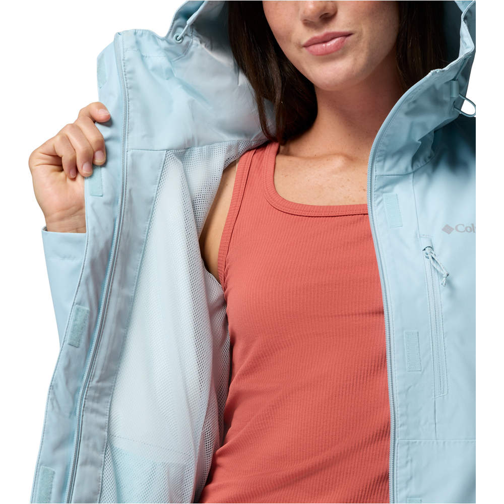 Columbia chaqueta impermeable mujer Hikebound II Jacket 04