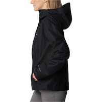 Columbia chaqueta impermeable mujer Hikebound II Jacket vista detalle