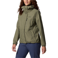 Columbia chaqueta impermeable mujer Hikebound II Jacket vista detalle