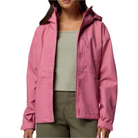 Columbia chaqueta impermeable mujer Hikebound II Jacket vista detalle