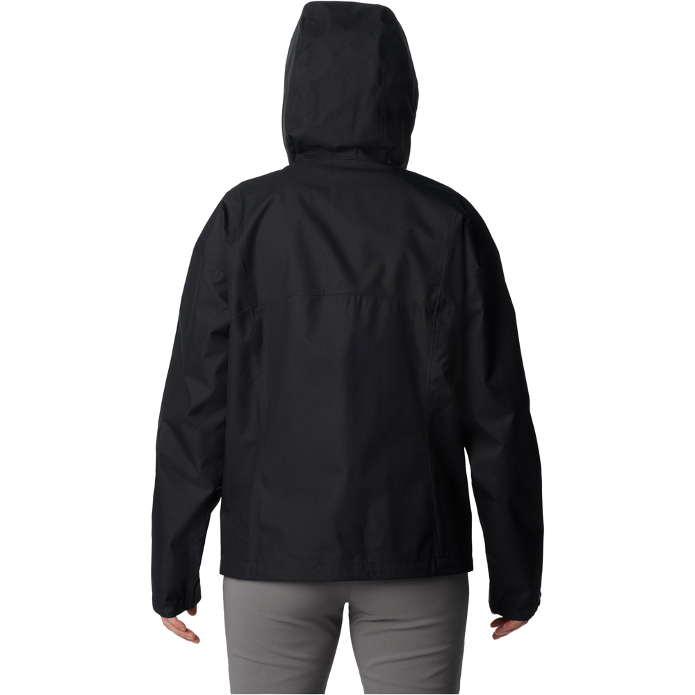 Columbia chaqueta impermeable mujer Hikebound II Jacket vista trasera