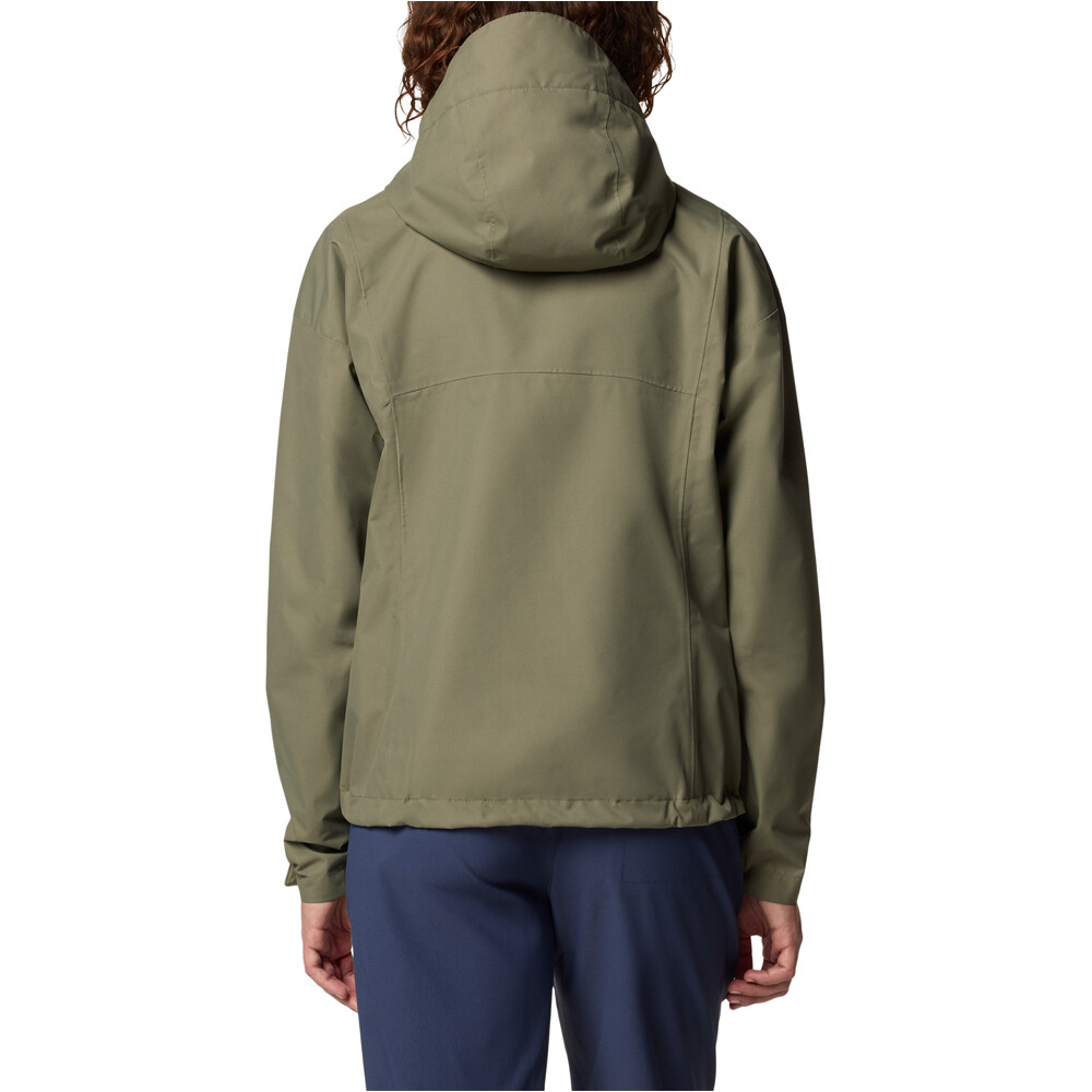 Columbia chaqueta impermeable mujer Hikebound II Jacket vista trasera