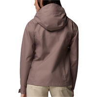 Columbia chaqueta impermeable mujer Hikebound II Jacket vista trasera