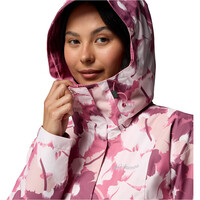 Columbia chaqueta impermeable mujer Hikebound Printed Jacket 05