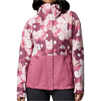 Columbia chaqueta impermeable mujer Hikebound Printed Jacket vista frontal