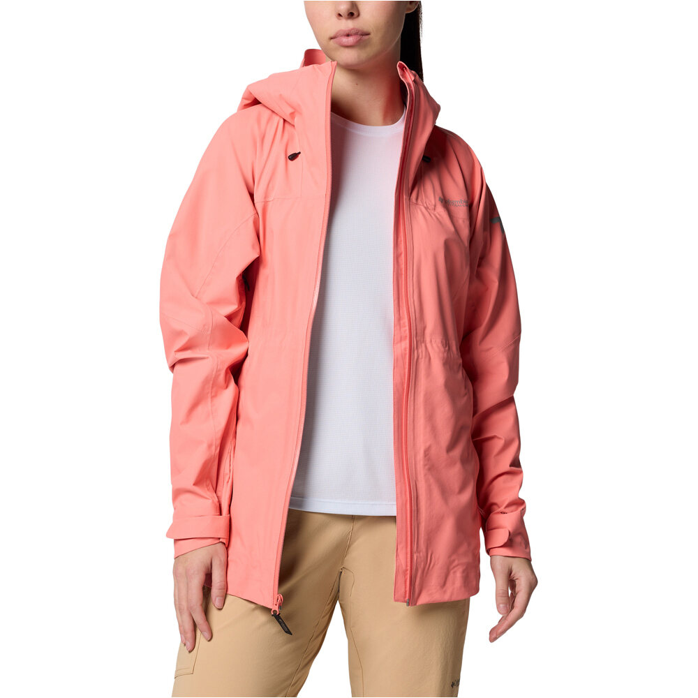 Columbia chaqueta impermeable mujer Northwest Explorer  3L Shell 03