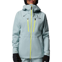 Columbia chaqueta impermeable mujer Platinum Peak II 3L Shell vista frontal