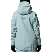 Columbia chaqueta impermeable mujer Platinum Peak II 3L Shell vista trasera