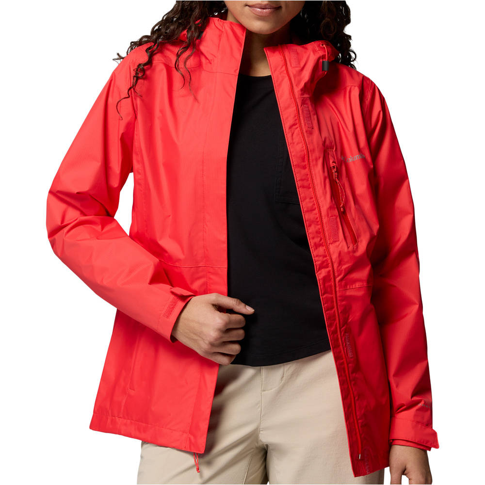 Columbia chaqueta impermeable mujer Pouring Adventure III Jacket 03