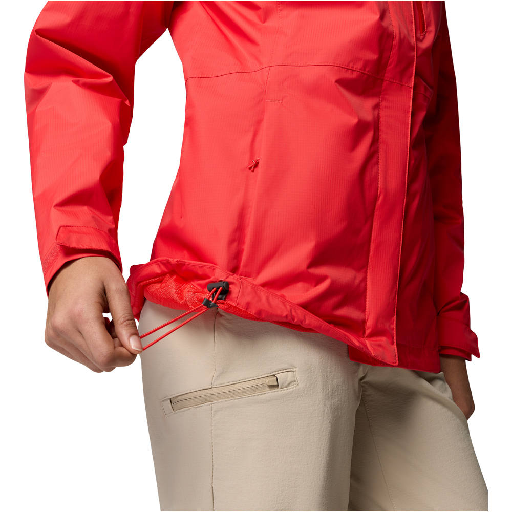 Columbia chaqueta impermeable mujer Pouring Adventure III Jacket 07