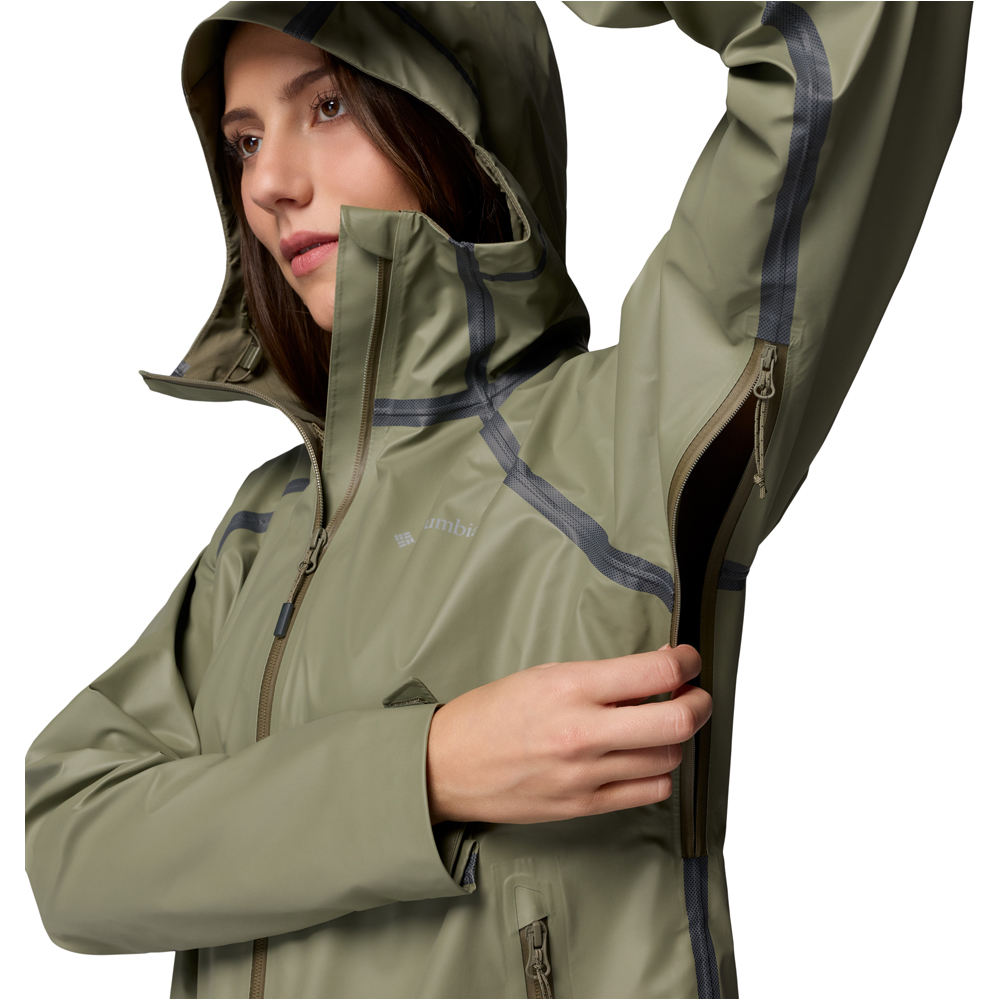 Columbia chaqueta impermeable mujer Reign No Shine Jacket 05