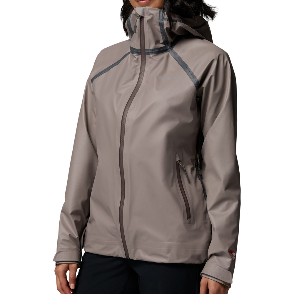 Columbia chaqueta impermeable mujer Reign No Shine Jacket vista detalle