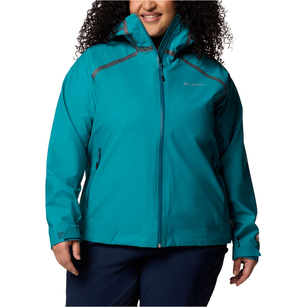 Columbia chaqueta impermeable mujer Reign No Shine  Jacket vista frontal