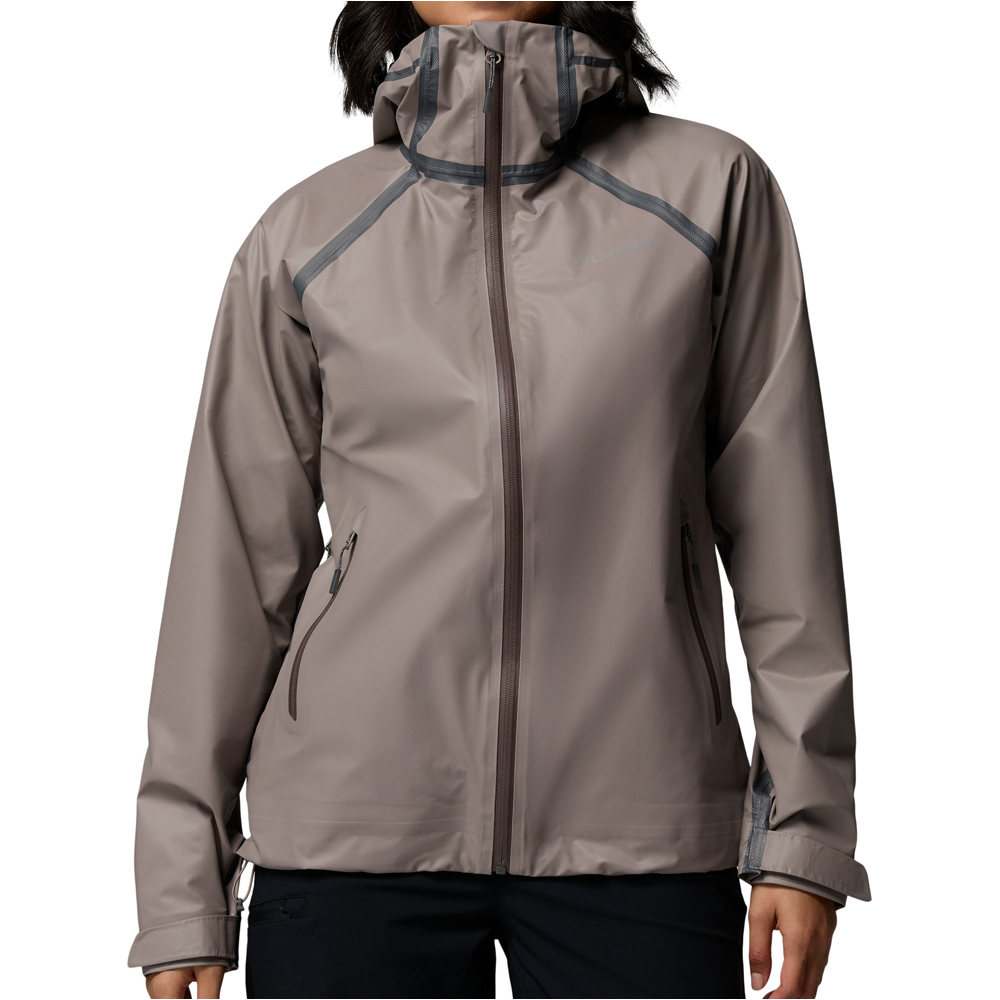 Columbia chaqueta impermeable mujer Reign No Shine Jacket vista frontal