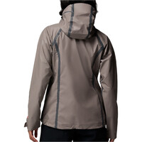 Columbia chaqueta impermeable mujer Reign No Shine Jacket vista trasera