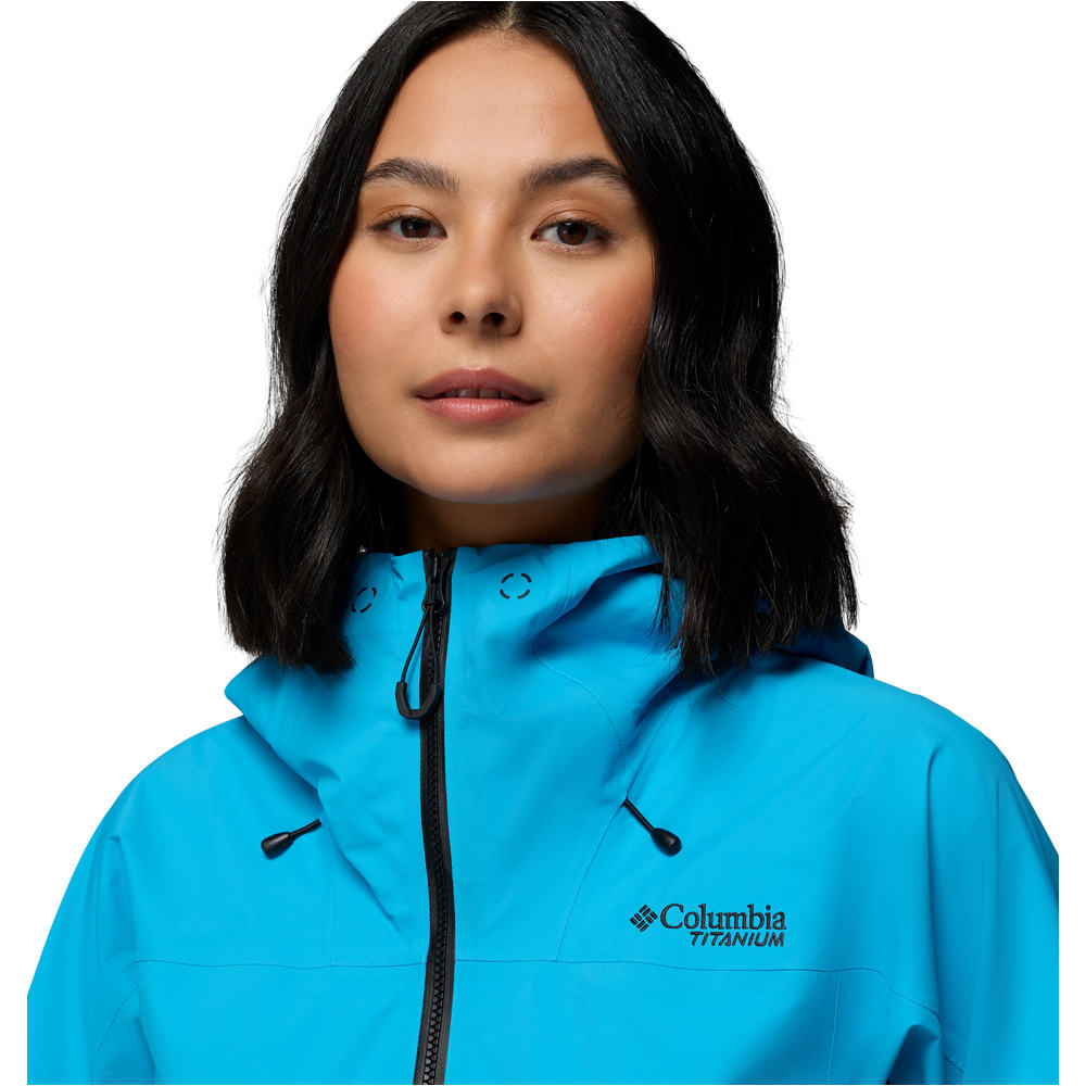 Columbia chaqueta impermeable mujer Saudan Pro 3L Shell 05