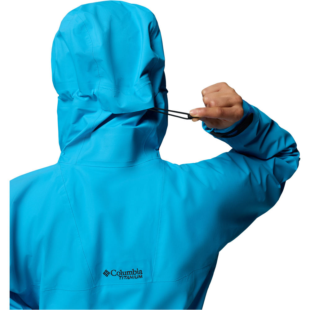 Columbia chaqueta impermeable mujer Saudan Pro 3L Shell 07