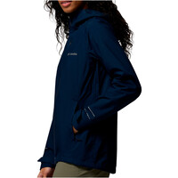 Columbia chaqueta impermeable mujer Trailborne 2.5L Shell vista detalle