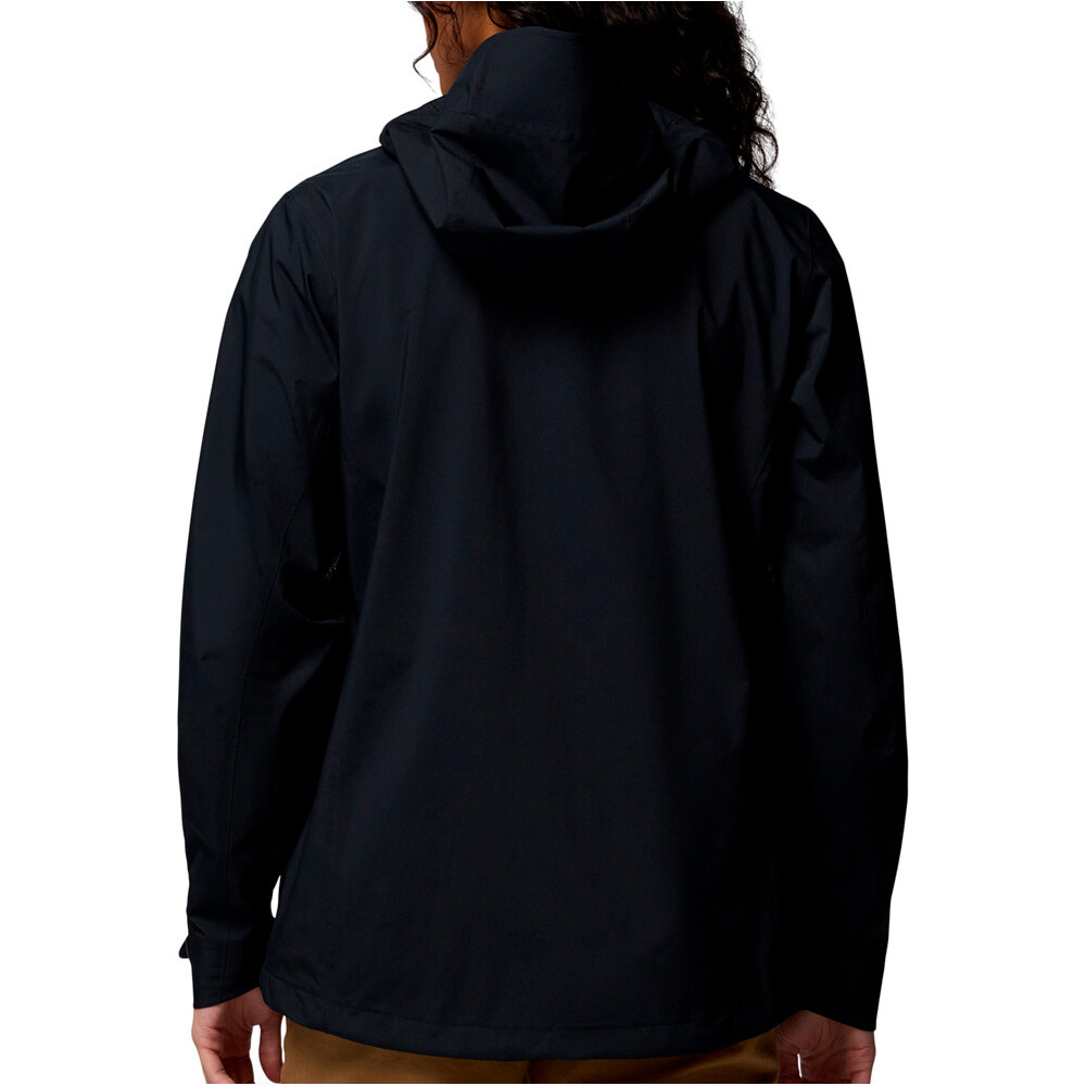 Columbia chaqueta impermeable mujer Trailborne 2.5L Shell vista trasera