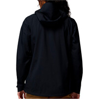 Columbia chaqueta impermeable mujer Trailborne 2.5L Shell vista trasera