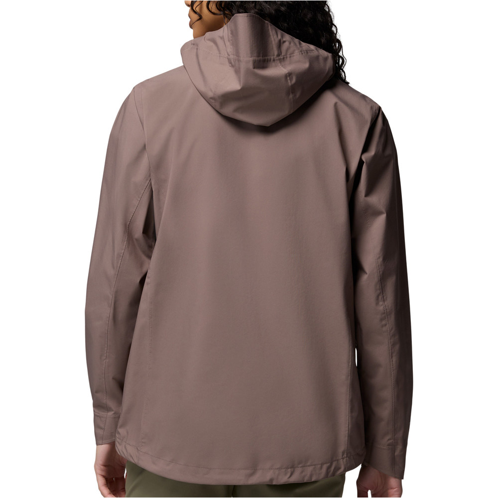 Columbia chaqueta impermeable mujer Trailborne 2.5L Shell vista trasera