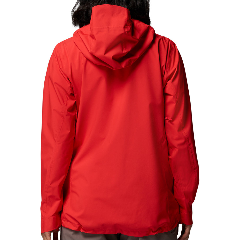 Columbia chaqueta impermeable mujer Trailborne 2.5L Shell vista trasera