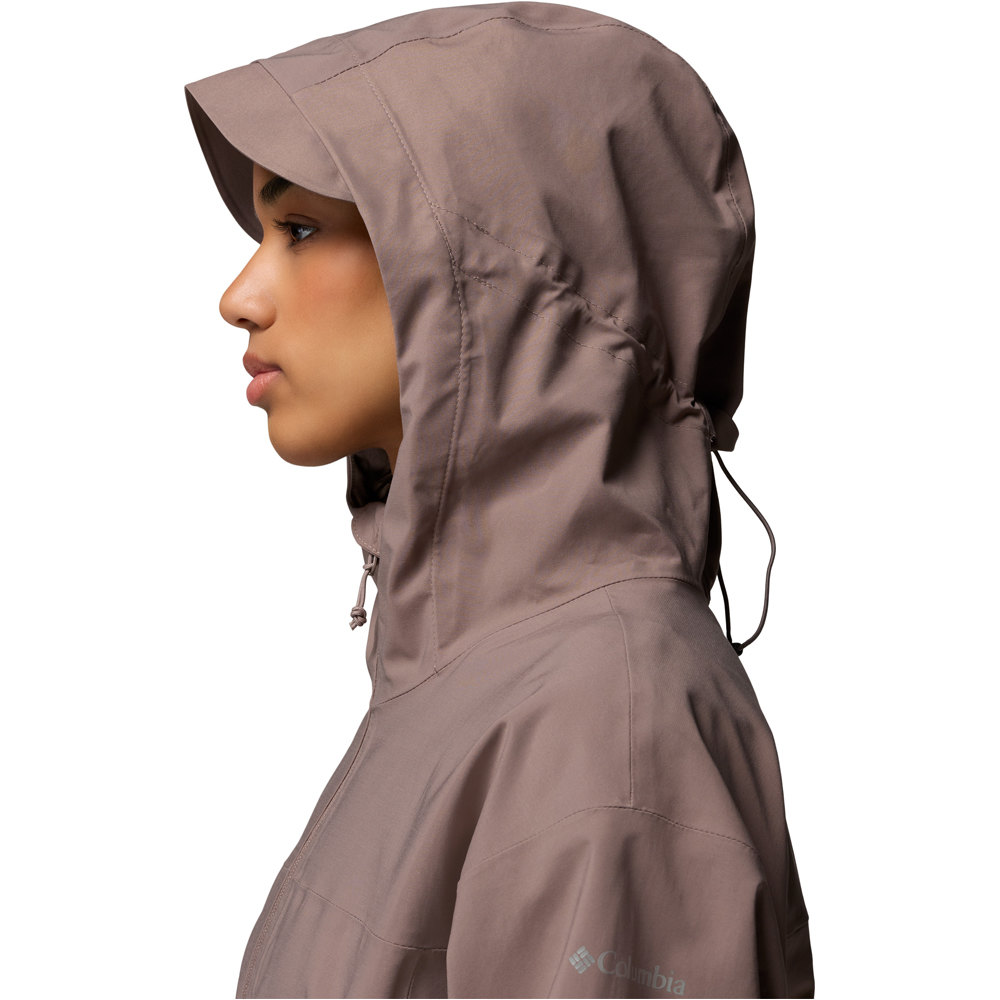 Columbia chaqueta impermeable mujer Weekend Adventure II Long Shell 05
