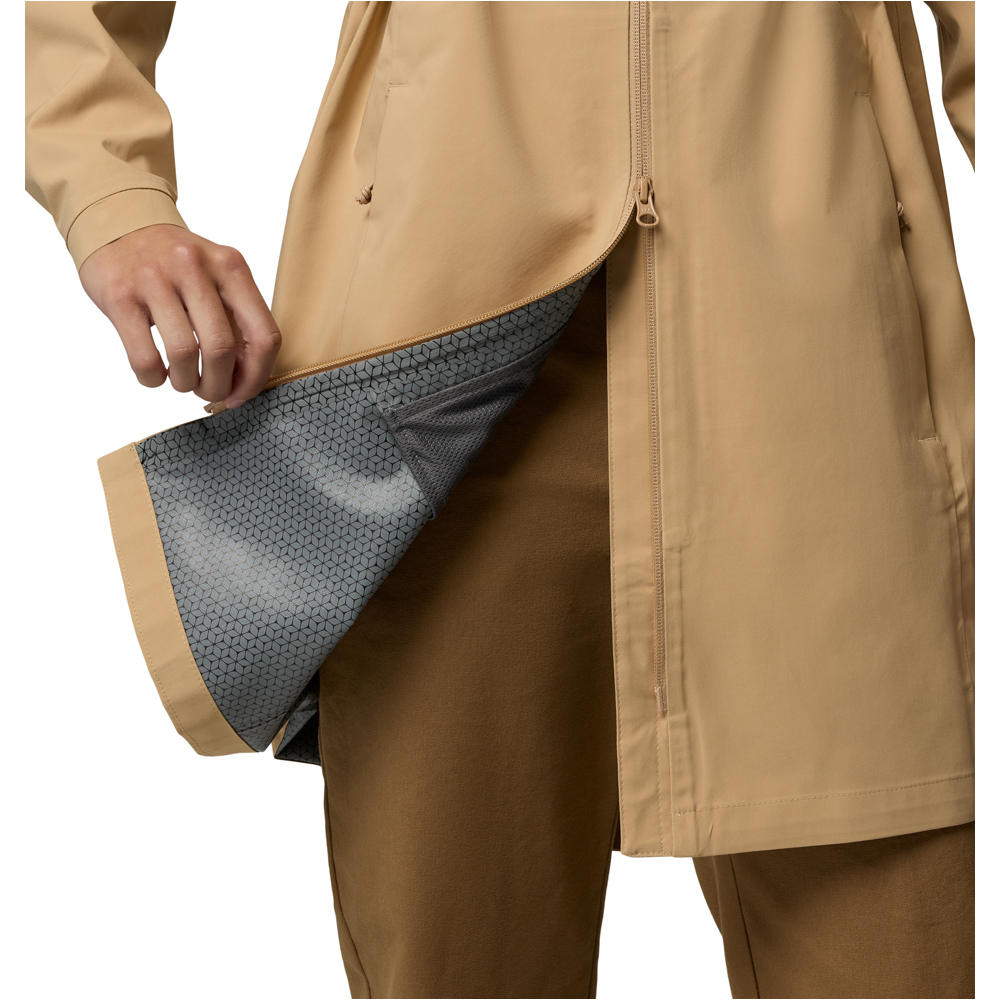 Columbia chaqueta impermeable mujer Weekend Adventure II Long Shell 07