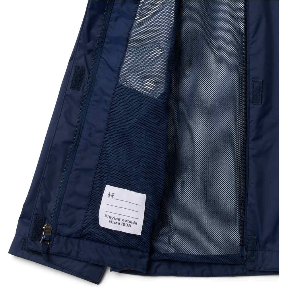 Columbia chaqueta impermeable niño Arcadia II Jacket vista detalle