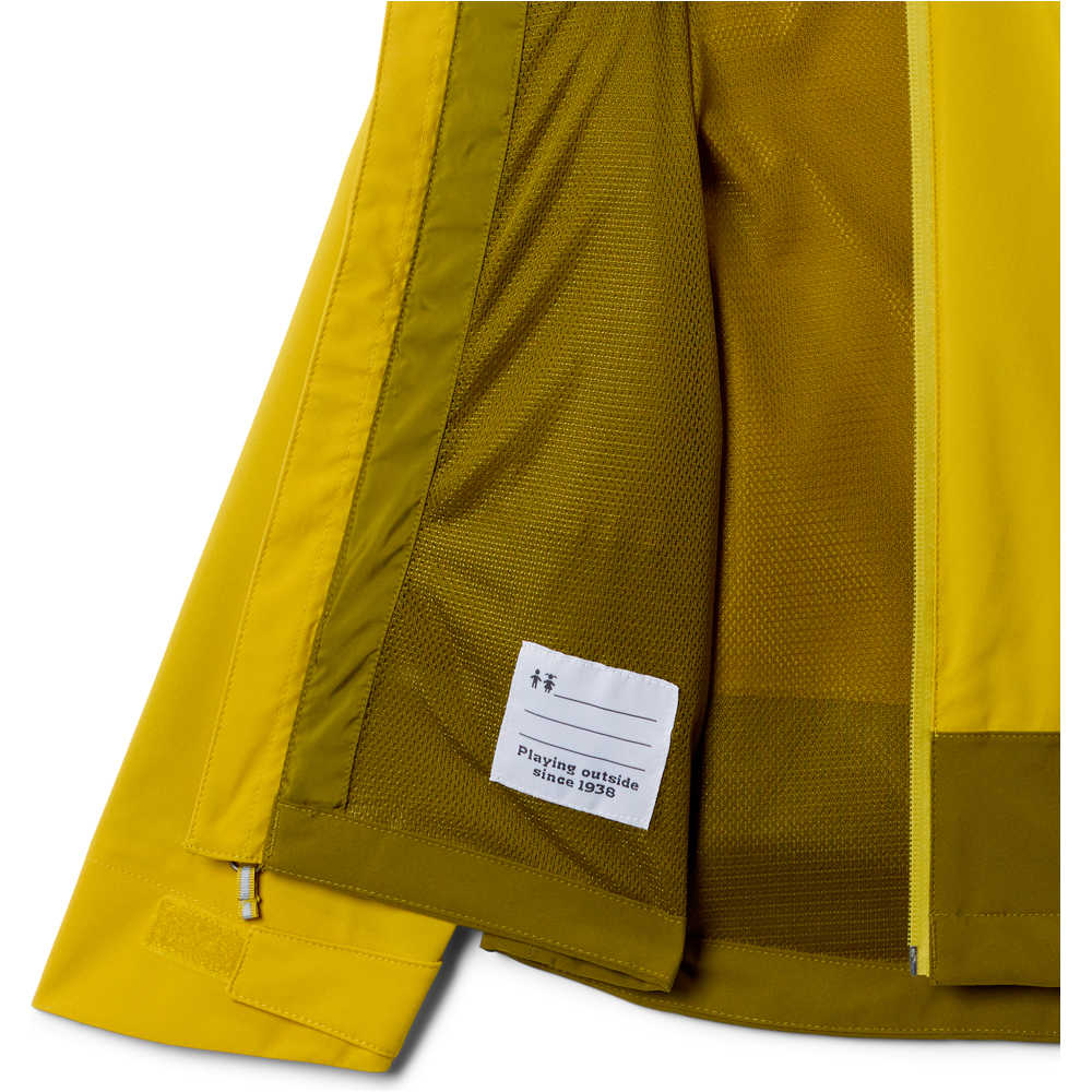 Columbia chaqueta impermeable niño Boulder Falls Jacket vista detalle