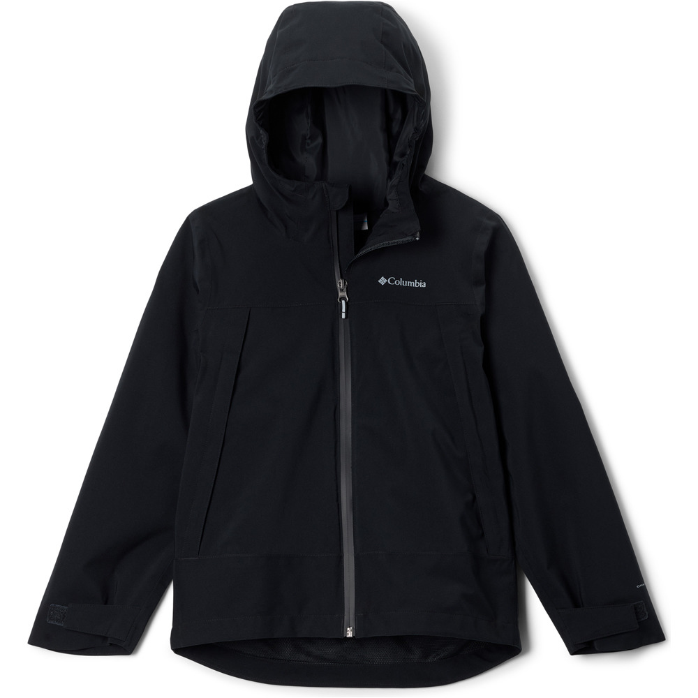 Columbia chaqueta impermeable niño Boulder Falls Jacket vista frontal