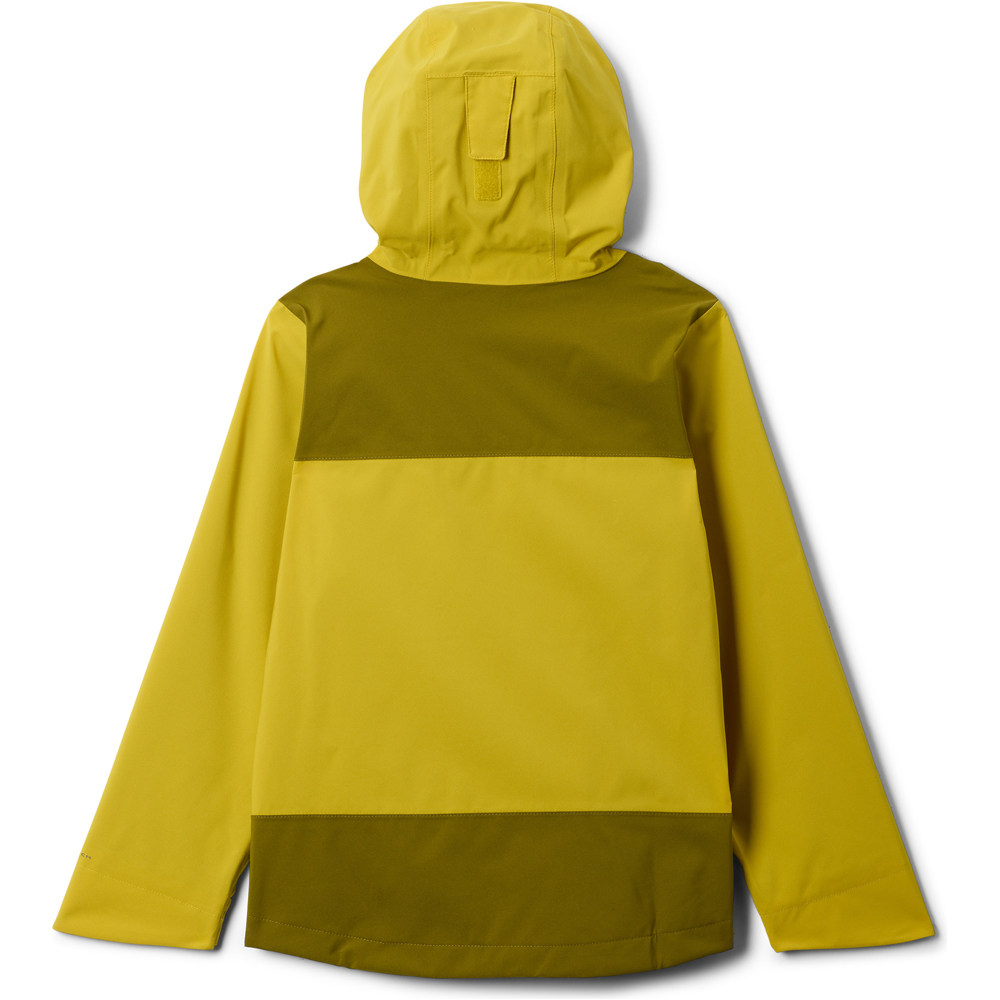 Columbia chaqueta impermeable niño Boulder Falls Jacket vista trasera