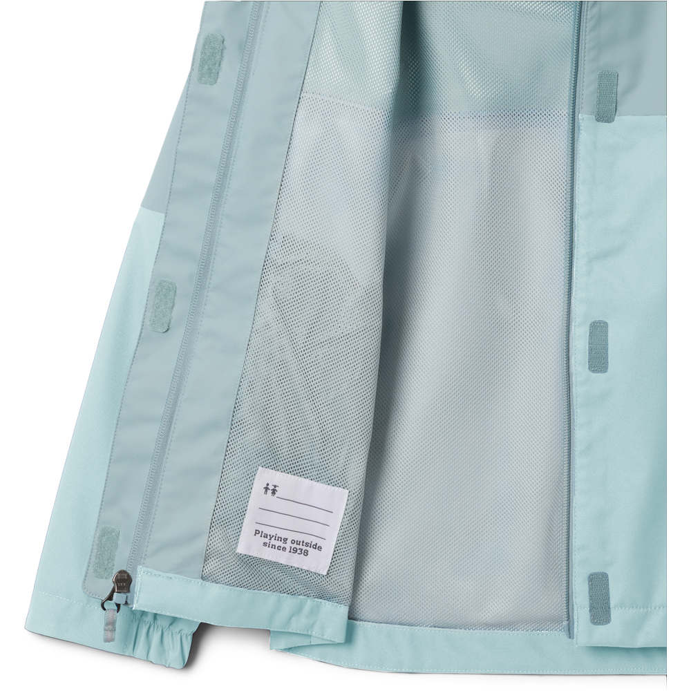 Columbia chaqueta impermeable niño Hikebound II Jacket vista detalle