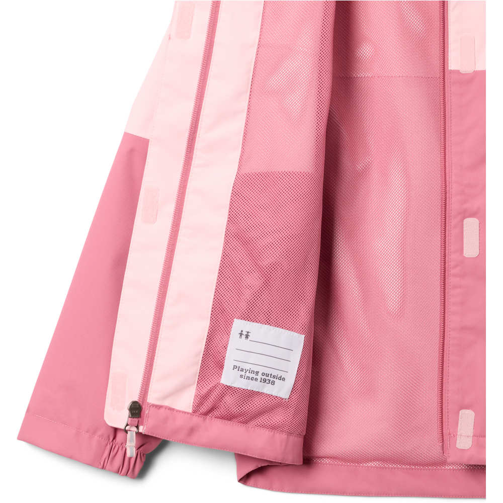Columbia chaqueta impermeable niño Hikebound II Jacket vista detalle