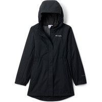 Columbia chaqueta impermeable niño Hikebound Long Jacket vista frontal