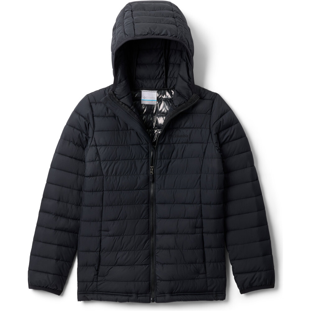 Columbia chaqueta impermeable niño Powder Lite II Hooded Jacket vista frontal