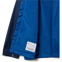 Columbia chaqueta impermeable niño Rainy Trails III Fleece Lined Jacket vista detalle