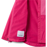 Columbia chaqueta impermeable niño Rainy Trails III Fleece Lined Jacket vista detalle