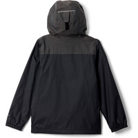 Columbia chaqueta impermeable niño Rainy Trails III Fleece Lined Jacket vista trasera
