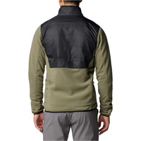 Columbia chaqueta outdoor hombre Basin Butte Full Zip Fleece II vista trasera
